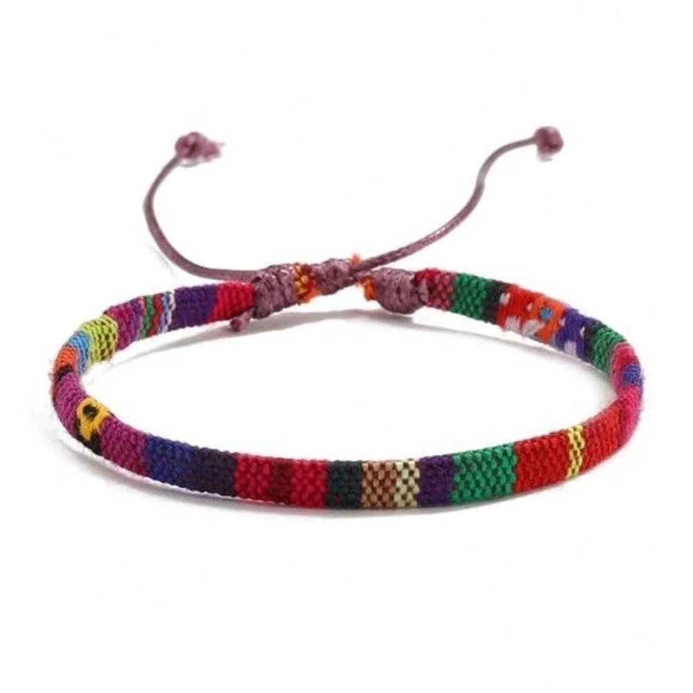 12pcs Boho Surfer Beach Bracelet Set‎ Men & Women Braided Boho Summer Bracelets